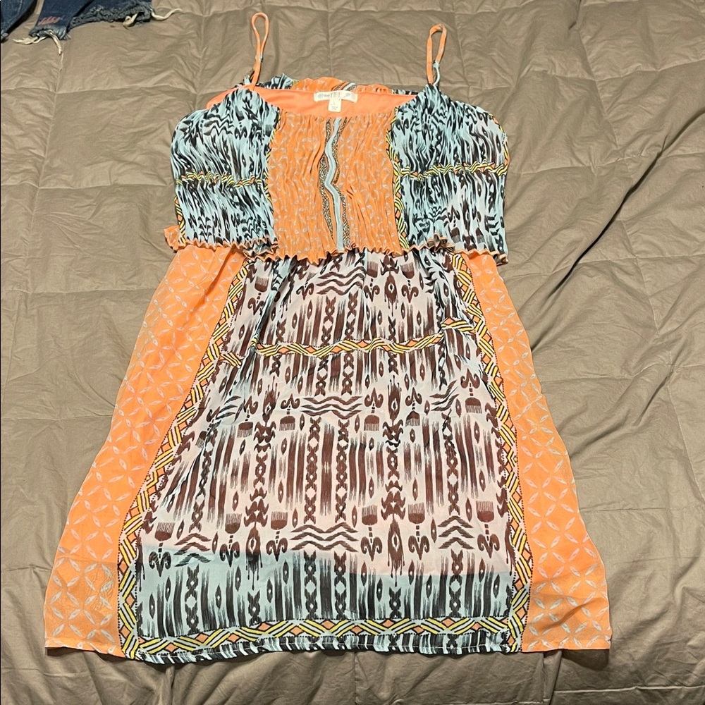 Colorful Patterned Sundress